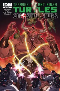 Cover of Teenage Mutant Ninja Turtles / Ghostbusters #4