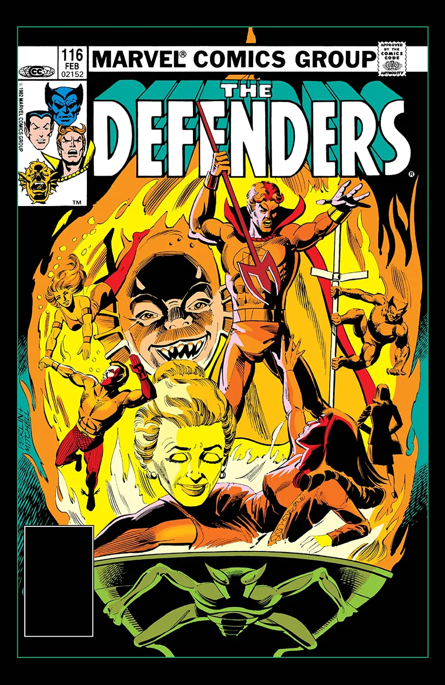 Cover of The Defenders #116