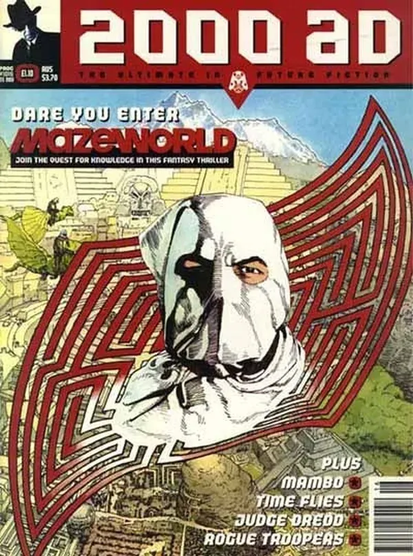 Cover of 2000 AD #1016