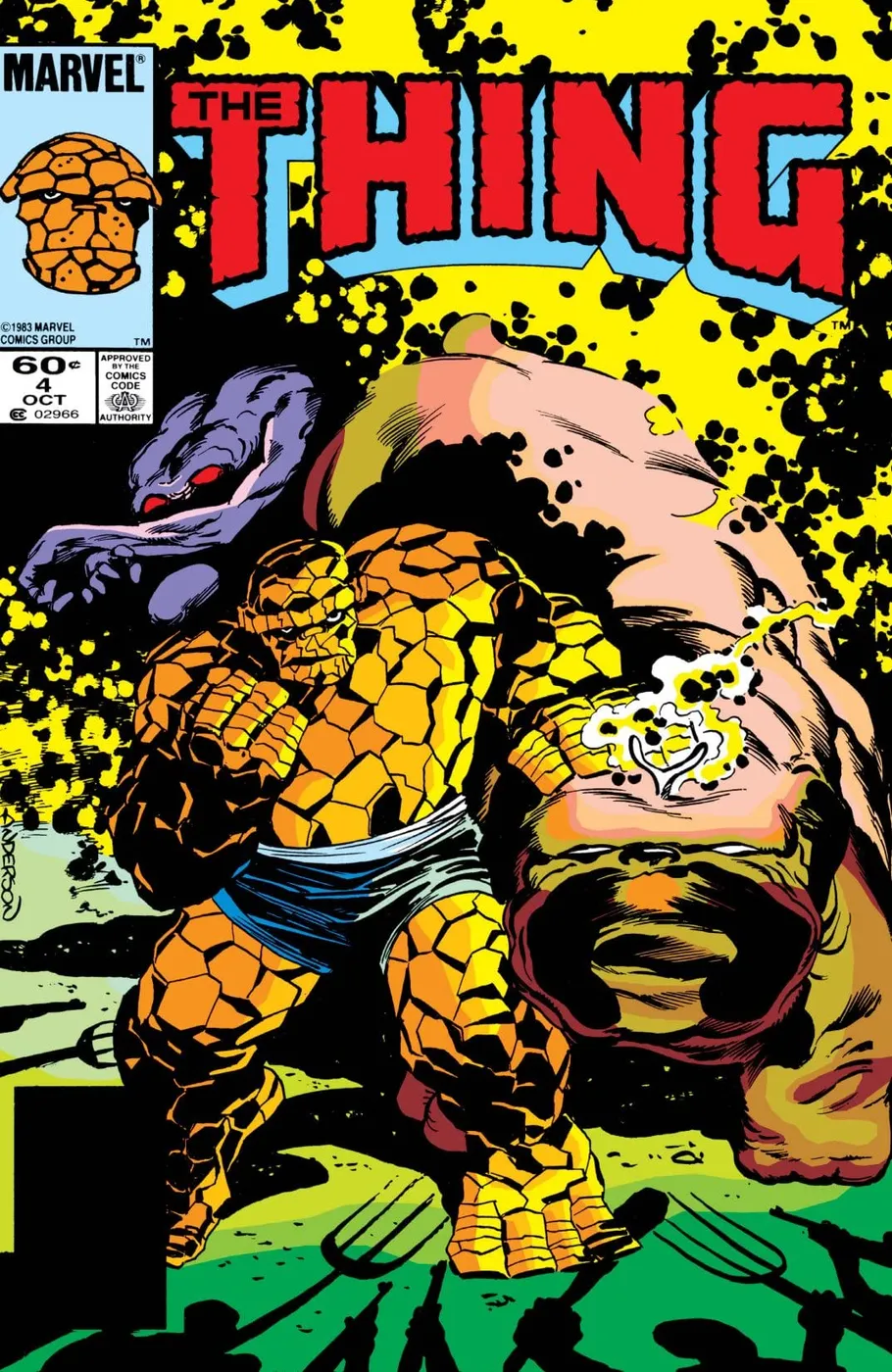 Cover of The Thing #4