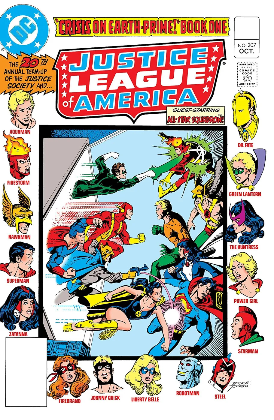 Cover of Justice League of America #207