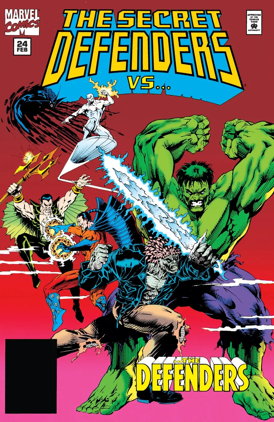 Cover of The Secret Defenders #24