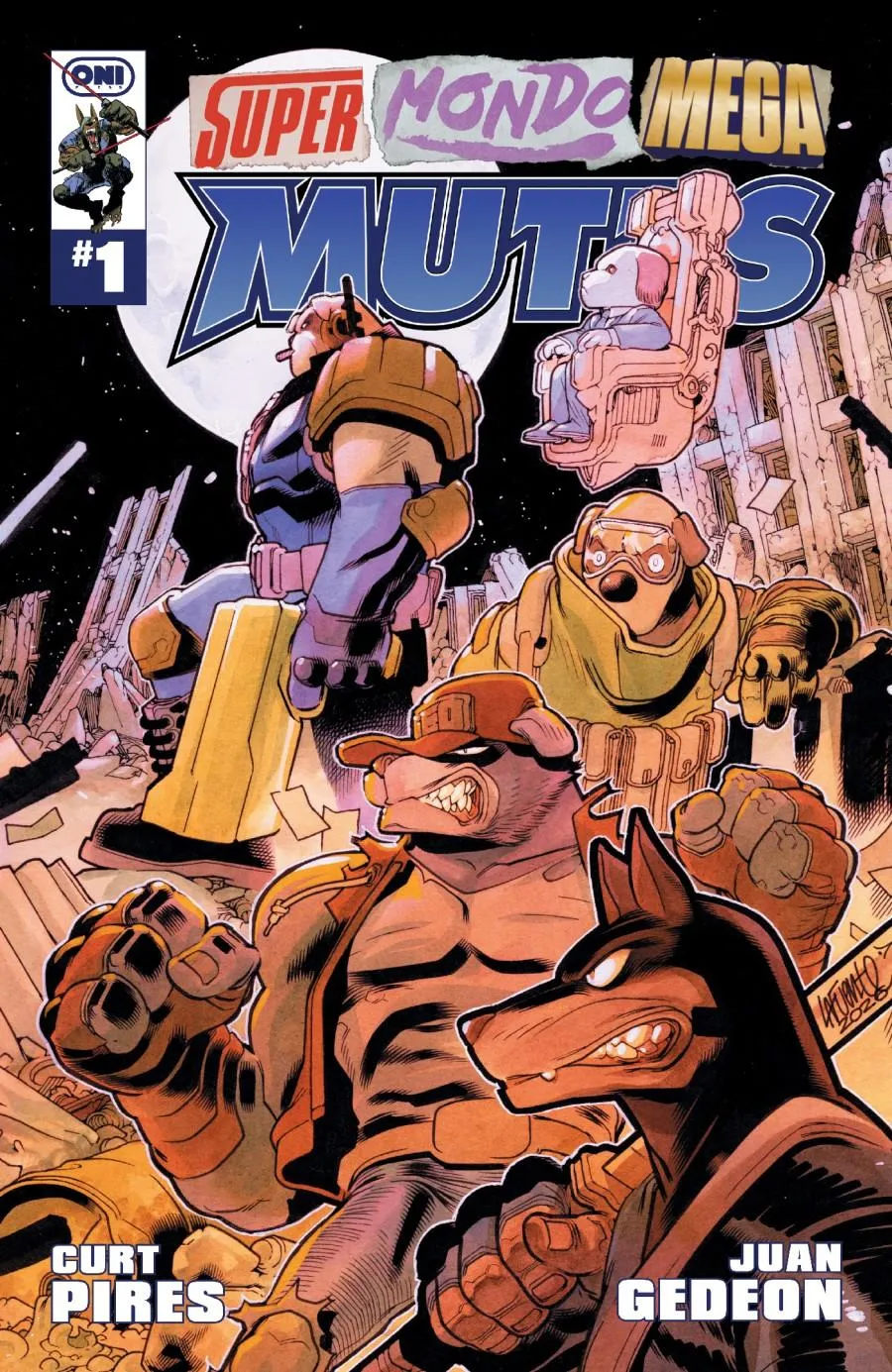 Cover of Super Mondo Mega Mutts #1