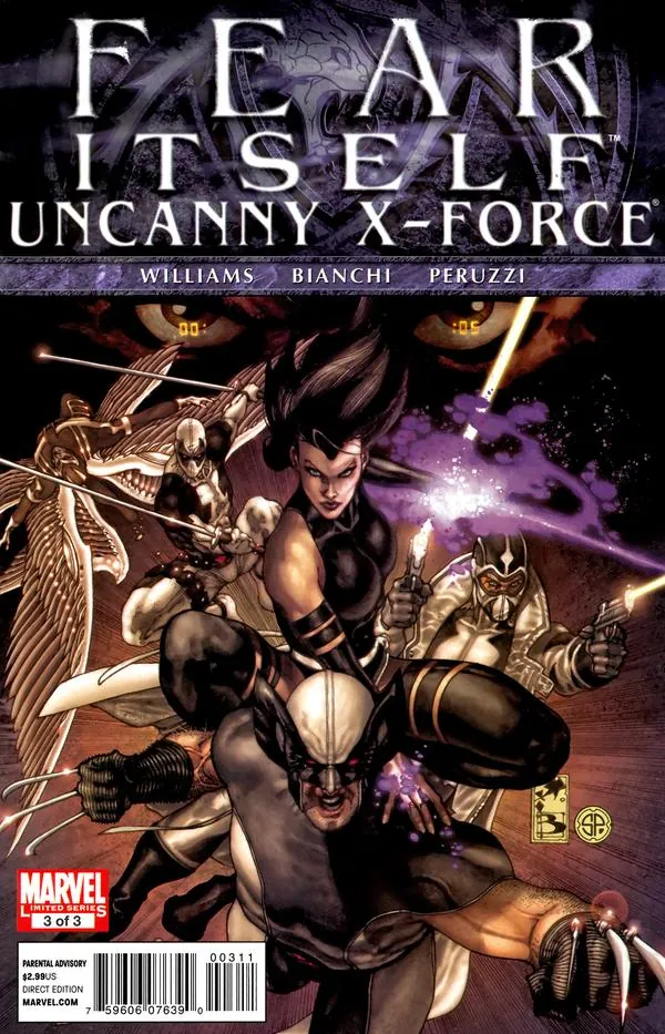 Cover of Fear Itself: Uncanny X-Force #3