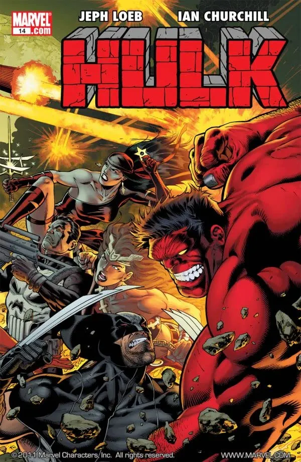 Cover of Hulk #14