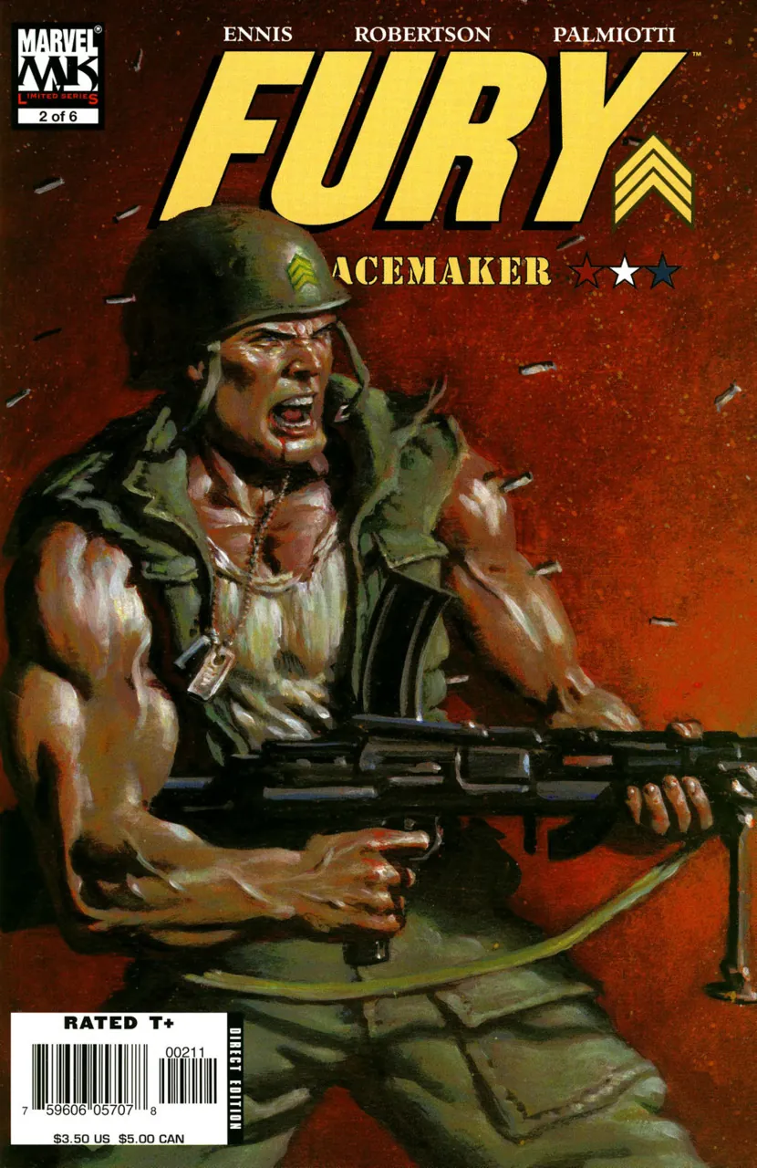 Cover of Fury: Peacemaker #2