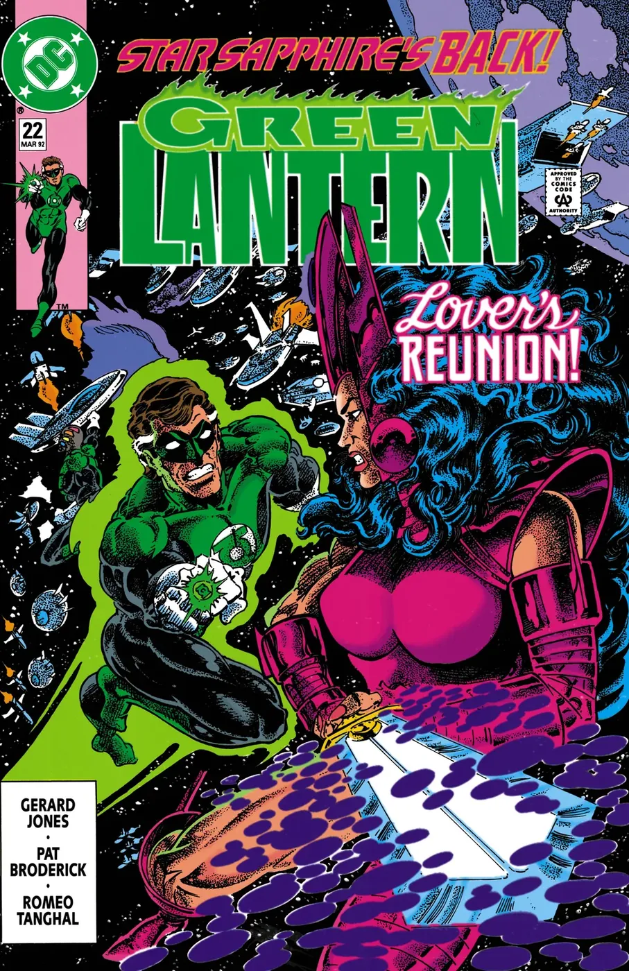 Cover of Green Lantern #22