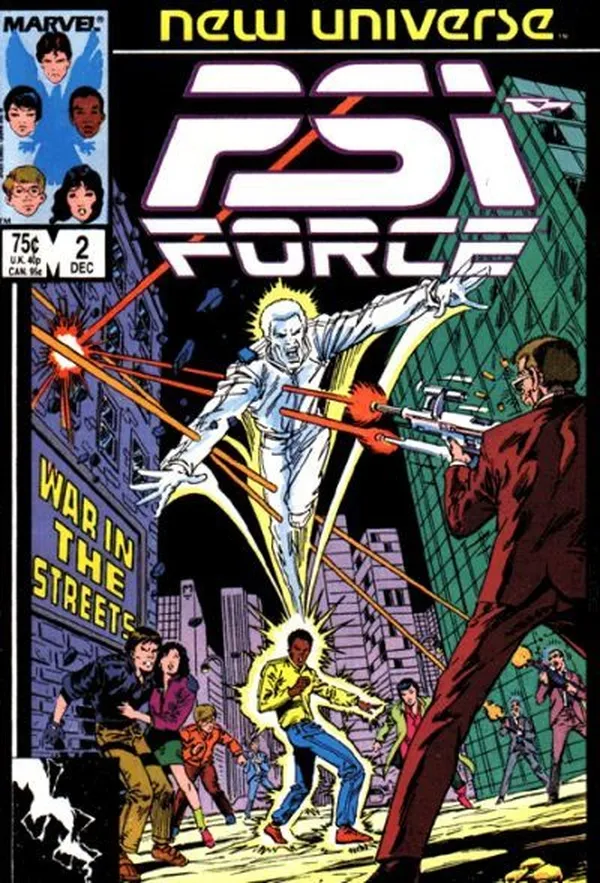 Cover of Psi-Force #2