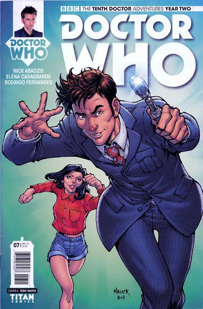 Cover of Doctor Who: The Tenth Doctor, Year Two #7