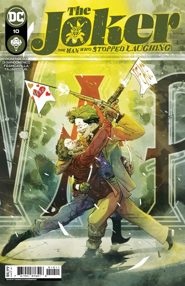 Cover of The Joker: The Man Who Stopped Laughing #10