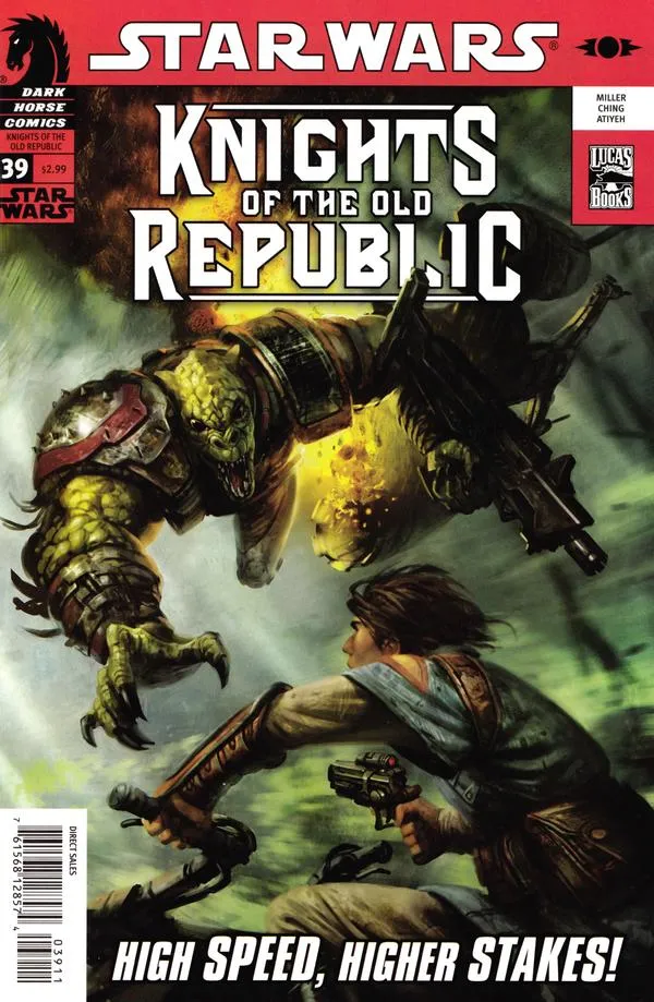 Cover of Star Wars Knights of the Old Republic #39
