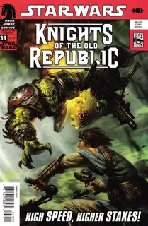 Cover of Star Wars Knights of the Old Republic #39