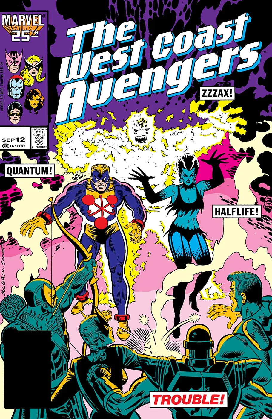 Cover of West Coast Avengers #12