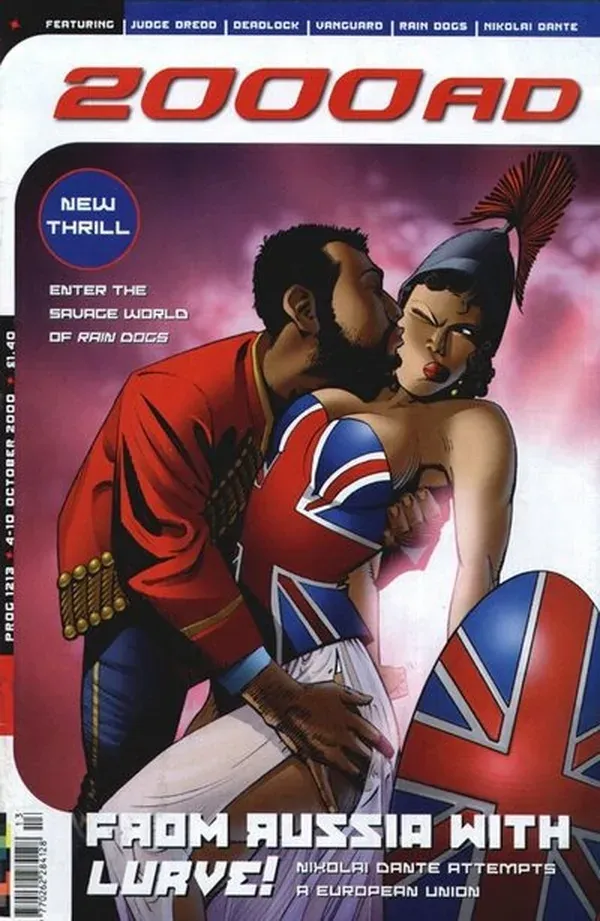 Cover of 2000 AD #1213
