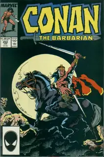 Cover of Conan the Barbarian #202