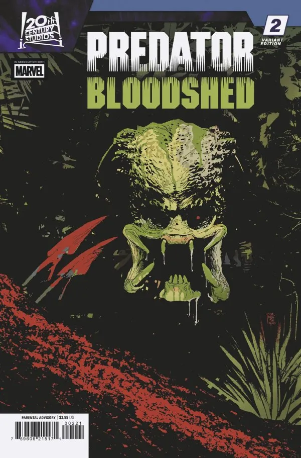 Cover of Predator: Bloodshed #2