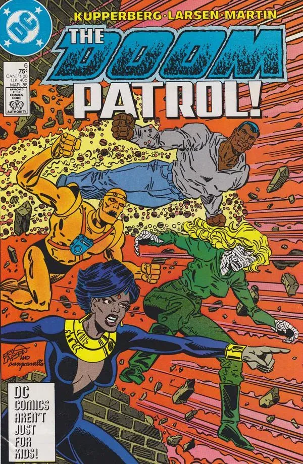 Cover of Doom Patrol #6