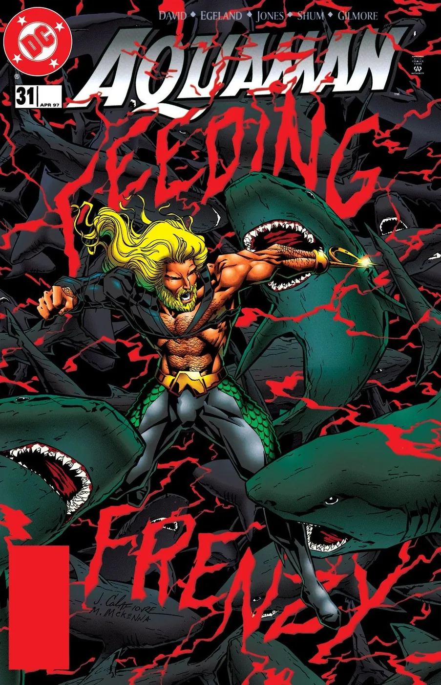 Cover of Aquaman #31