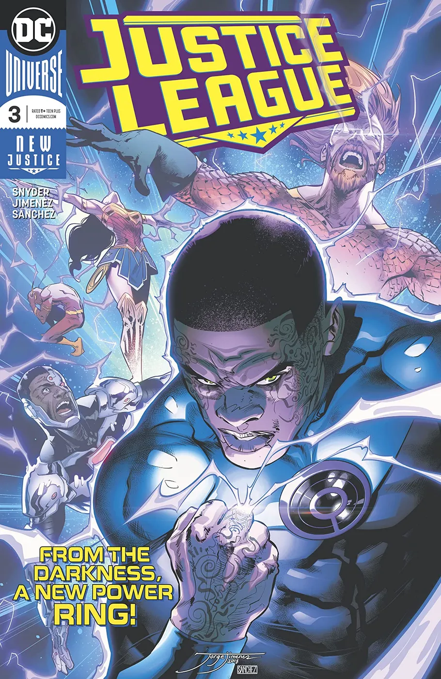 Cover of Justice League #3