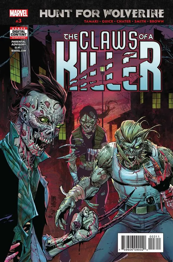 Cover of Hunt for Wolverine: The Claws of a Killer #3