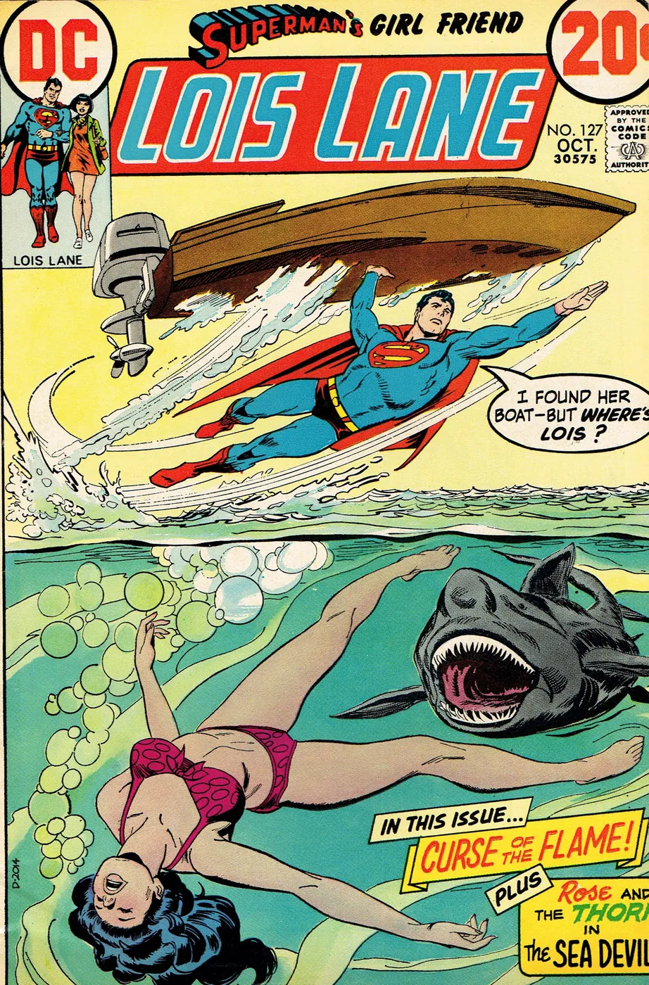 Cover of Superman's Girl Friend, Lois Lane #127