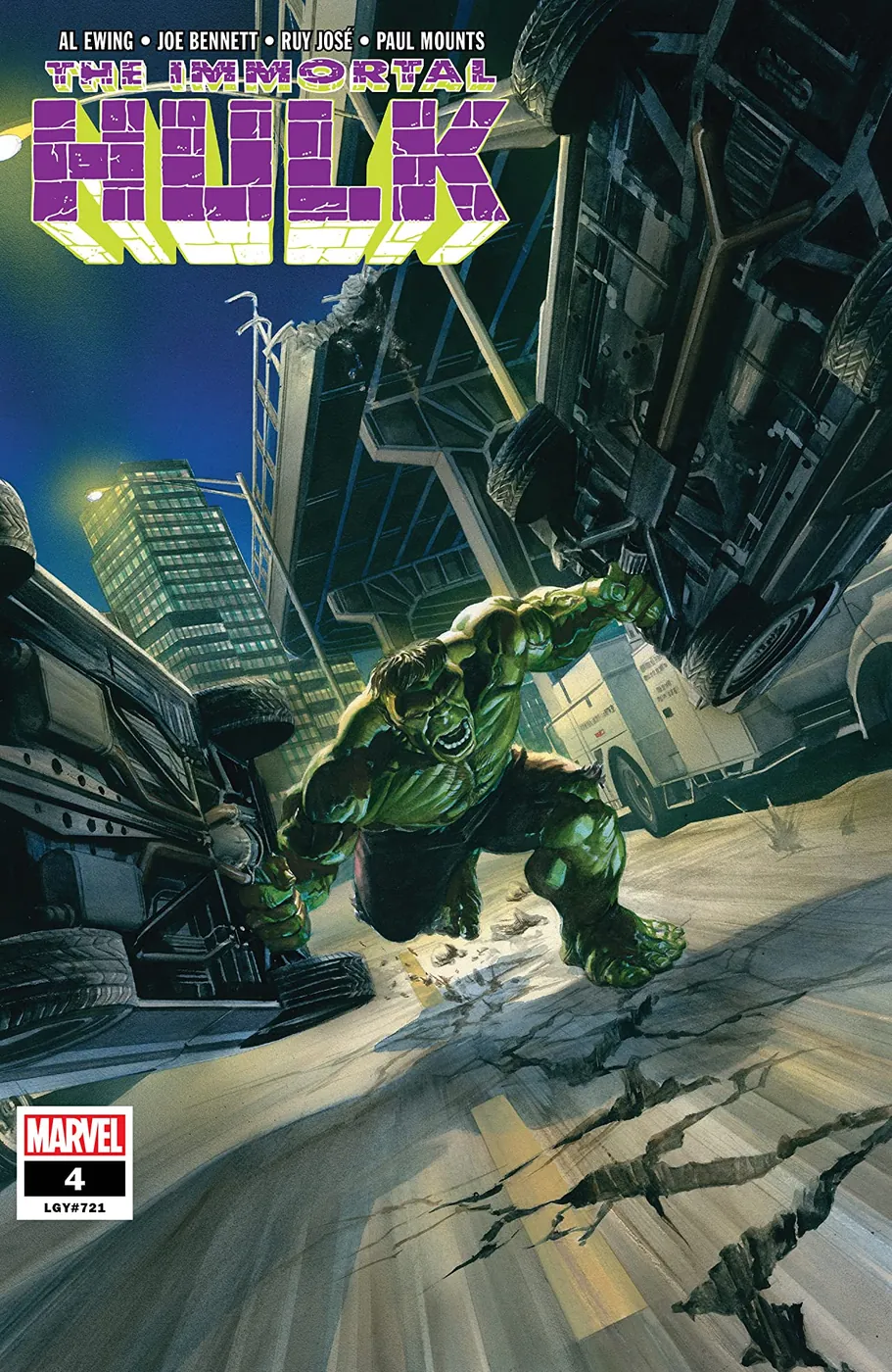 Cover of Immortal Hulk #4