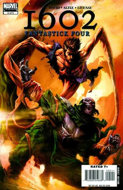 Cover of Marvel 1602: Fantastick Four #5