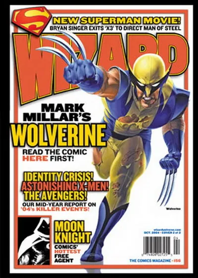 Cover of Wizard: The Comics Magazine #156