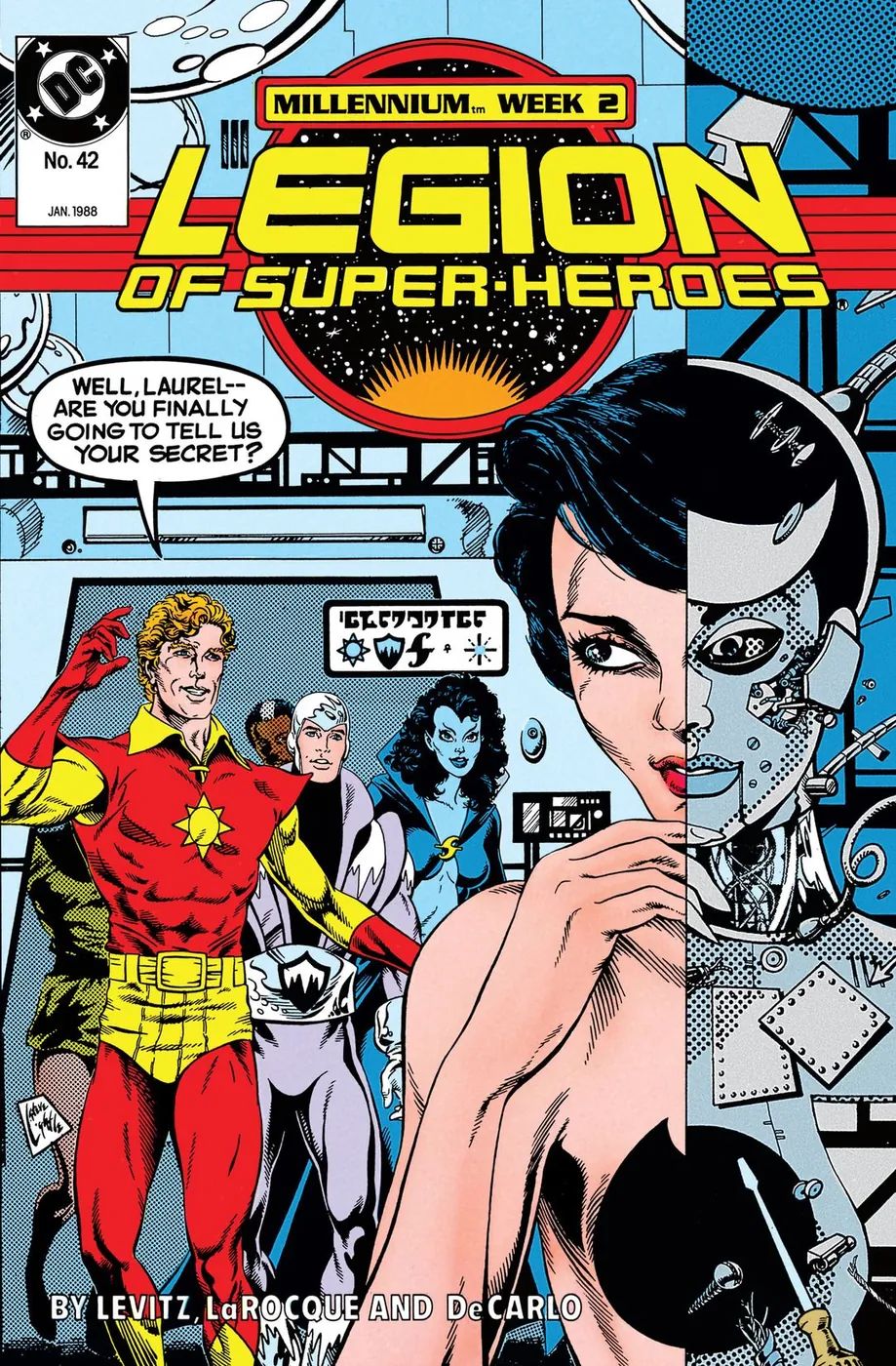 Cover of Legion of Super-Heroes #42
