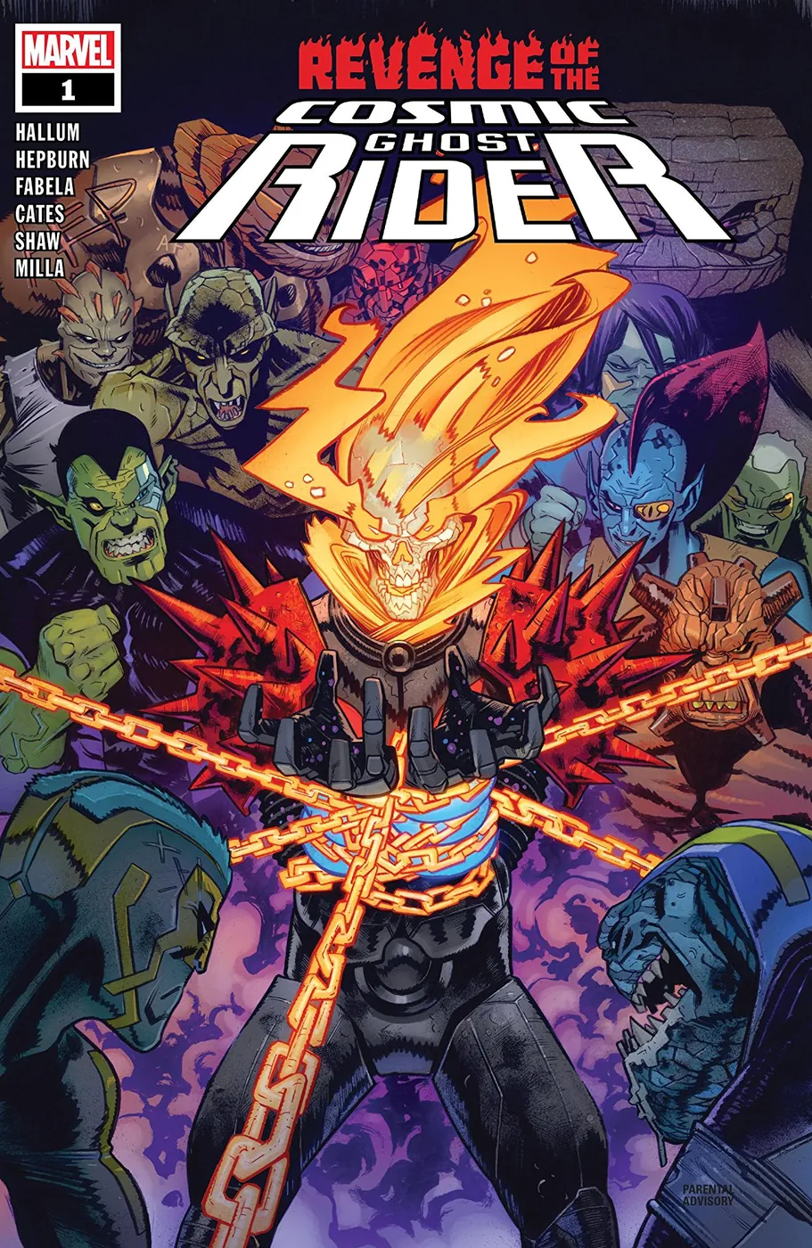 Cover of Revenge of the Cosmic Ghost Rider #1