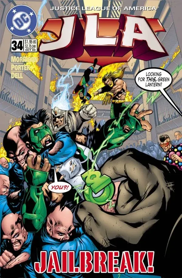 Cover of JLA #34