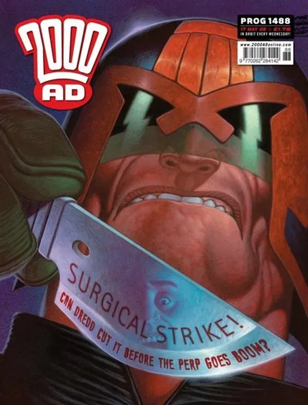 Cover of 2000 AD #1488
