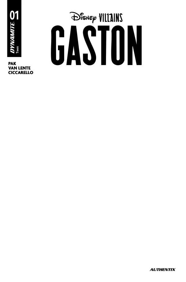 Cover of Disney Villains: Gaston #1