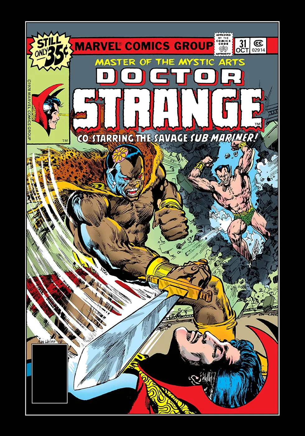 Cover of Doctor Strange #31