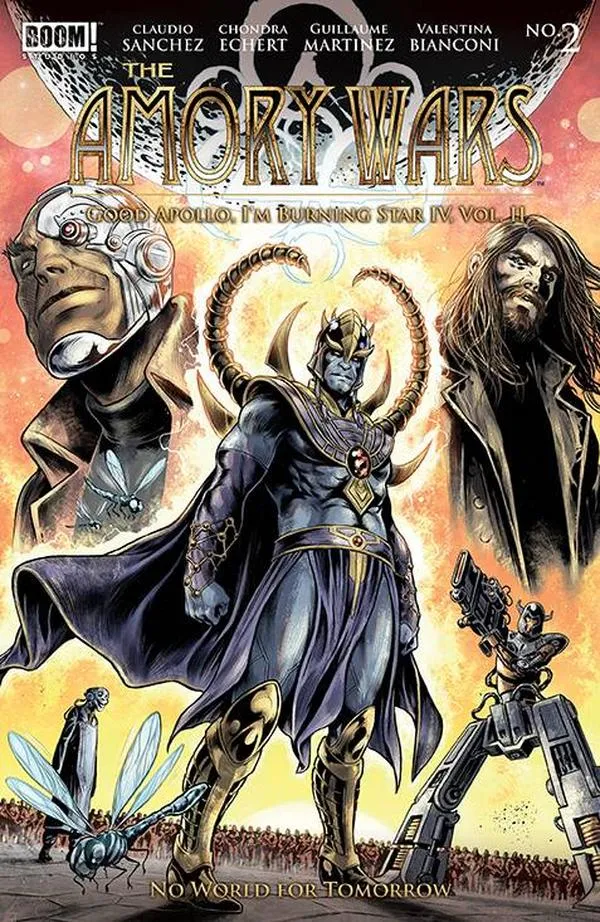 Cover of The Amory Wars: Good Apollo, I'm a Burning Star IV, Volume II - No World for Tomorrow #2