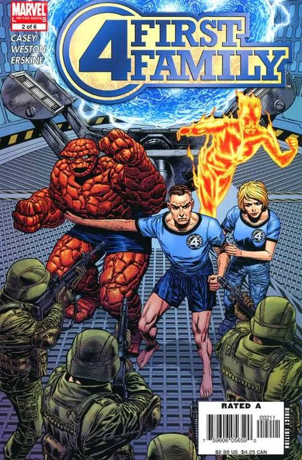 Cover of Fantastic Four: First Family #2