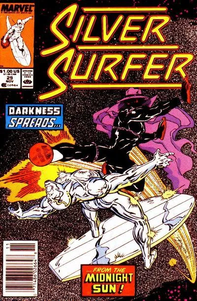 Cover of Silver Surfer #29