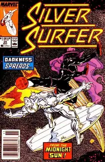 Cover of Silver Surfer #29