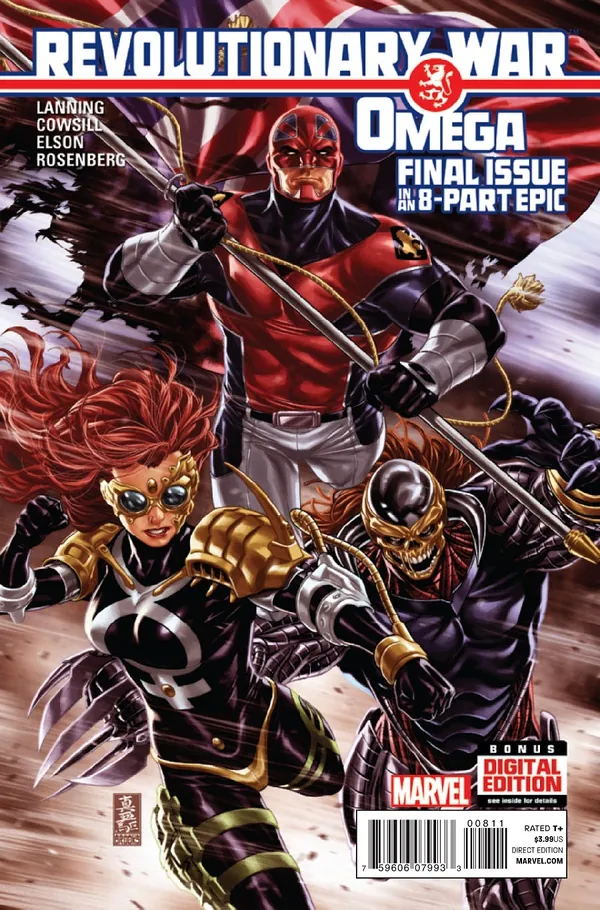 Cover of Revolutionary War: Omega #1