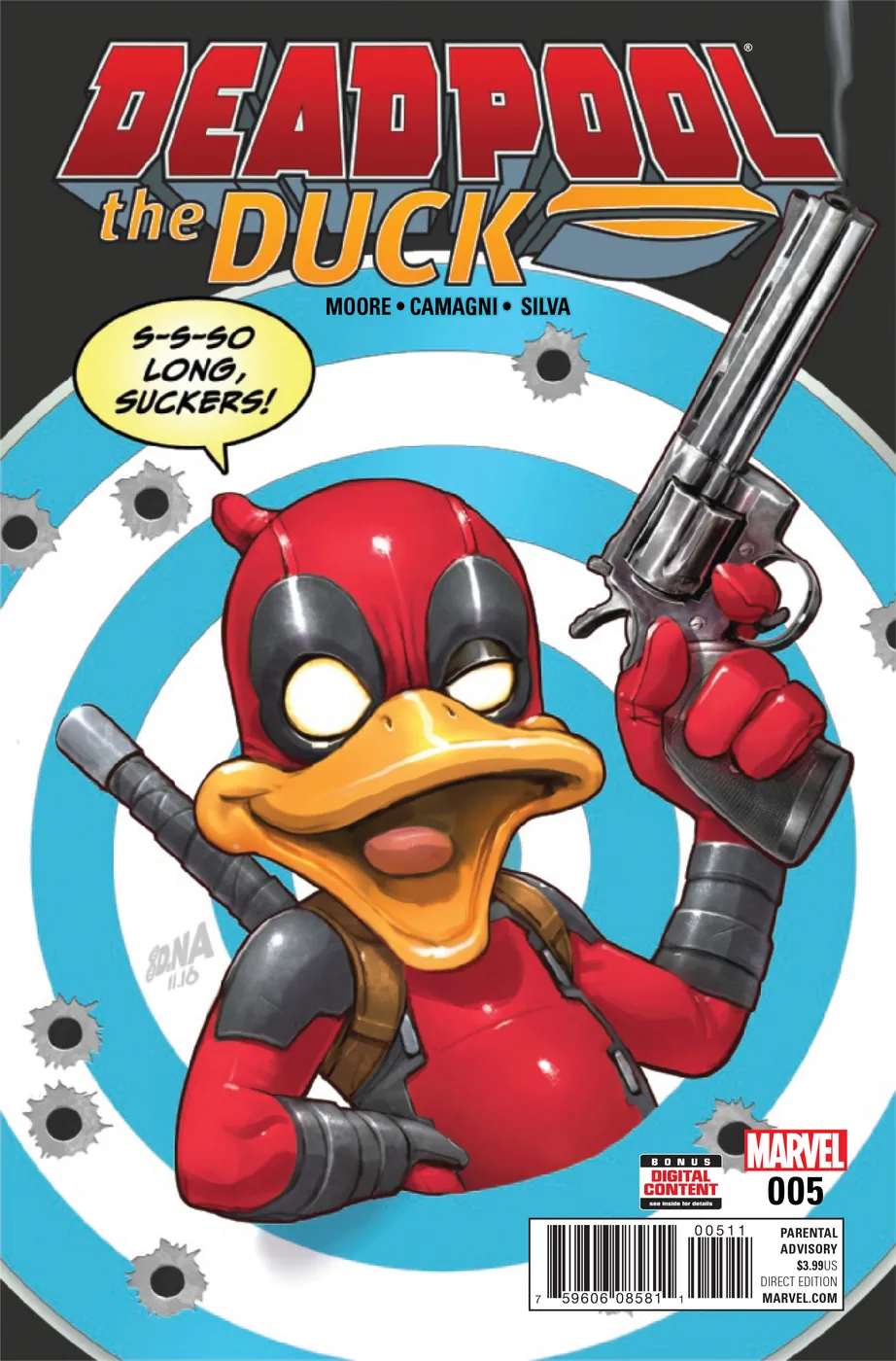 Cover of Deadpool the Duck #5
