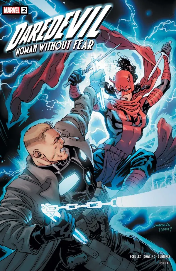 Cover of Daredevil: Woman Without Fear #2