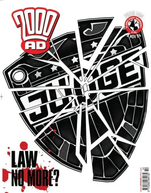 Cover of 2000 AD #1414