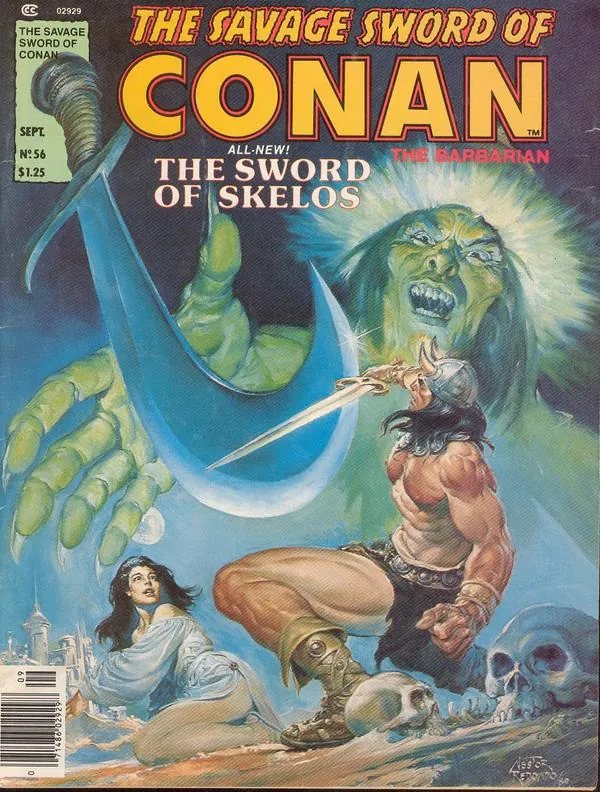 Cover of The Savage Sword of Conan #56