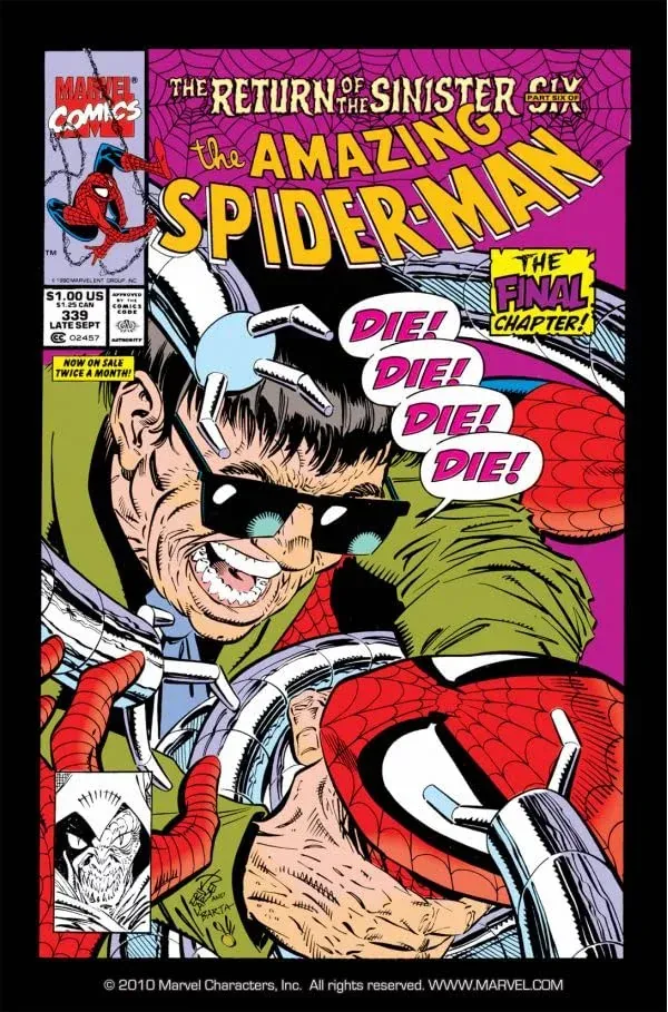 Cover of The Amazing Spider-Man #339