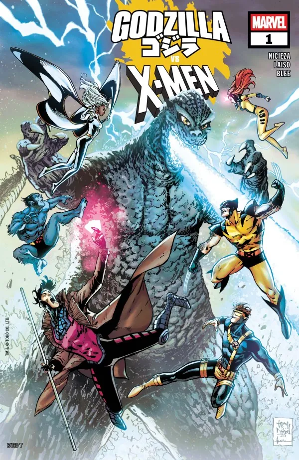 Cover of Godzilla vs. X-Men #1