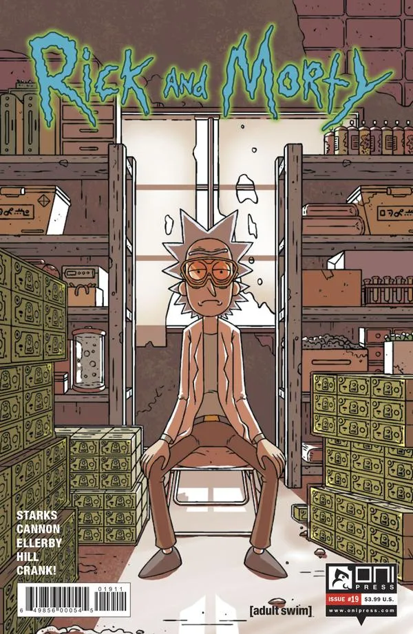 Cover of Rick and Morty #19