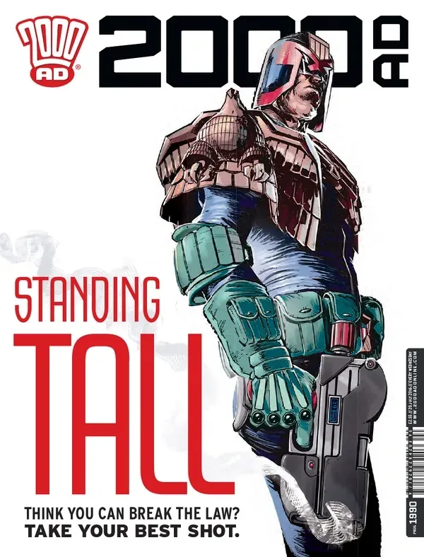 Cover of 2000 AD #1990