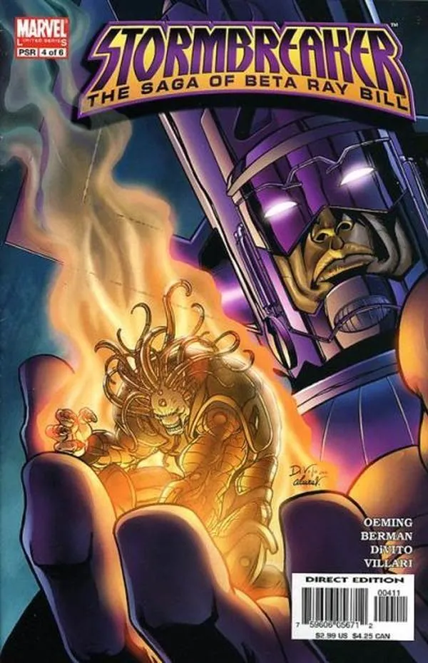 Cover of Stormbreaker: The Saga of Beta Ray Bill #4