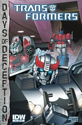 Cover of The Transformers #35