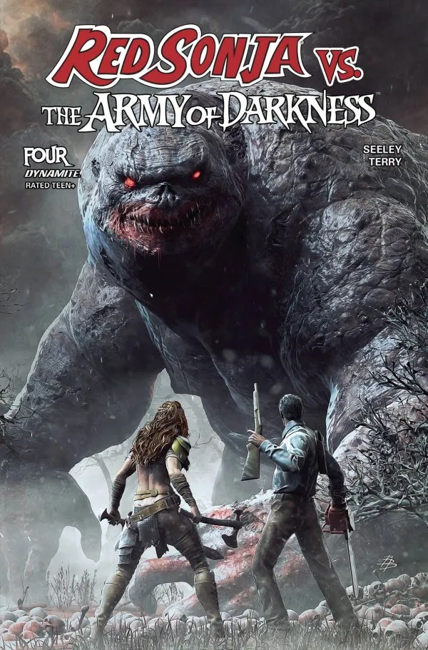 Cover of Red Sonja vs. The Army of Darkness #4